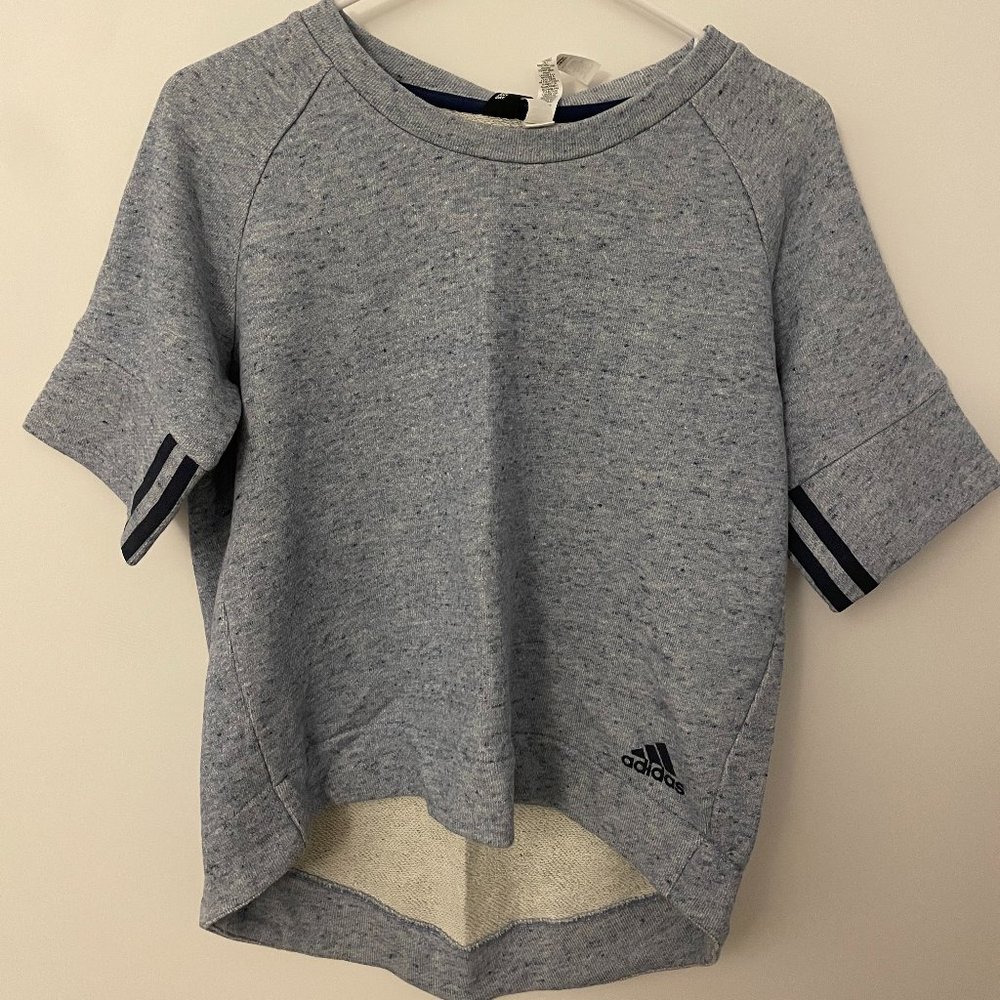 NWT: SM Women's Adidas Short Sleeve Knit Tee